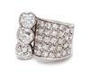 A Platinum and Diamond Ring, 8.90 dwts.