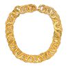 An 18 Karat Yellow Gold Circlet Link Necklace, 27.80 dwts.