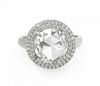 A Platinum and Rose Cut Diamond Ring, Irene Neuwirth, 3.70 dwts.