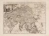 VAN DER AA, Pieter (1659-1733) L'Asie selon les nouvelles Observations de Messrs. de l'Academie des Sciences. Leiden, [1713].