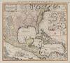 LOTTER, Tobias Conrad (1717-1777) Mappa geographica regionem Mexicanam et Floridam. [Augsburg, after 1740].