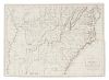 RUSSELL, John C. (ca 1750-1829) Map of the Southern States of America... London, 1795.