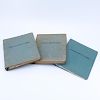 Three 1950's GIA Notebooks. Includes, Diamonds Text and Assignment book.