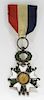 1870 French Legion of Honour Silvered Enamel Medal