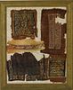 5 Ancient Egyptian Coptic Textile Fragments