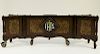 Funeral Parlor Stained Glass Inset Casket Stand