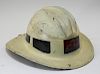 Antique Hard Boiled Fiberglass Fireman Helmet