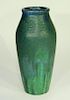 Rookwood Pottery Z-line Matte Blue-Green Vase