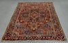 Antique Persian Oriental Heriz Pattern Carpet