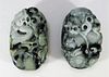 PR Chinese Jadeite Mythical Beast Boulder Carvings
