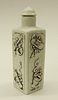 Chinese White Biscuit Porcelain Snuff Bottle