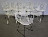 8 Harry Bertoia for Knoll Wire Chairs.