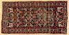 Caucasian carpet, early 20th c., 5'10'' x 3'.