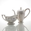American Sterling Coffee Pot and Sauce Boat, Lot of Two