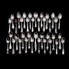 American Sterling Teaspoons, Lot of Thirty-Seven