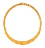 A 19 Karat Yellow Gold Collar Necklace, Portugal, 61.30 dwts.
