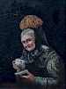 Artist Unknown, (Late 19th century), Elderly Woman Drinking Tea