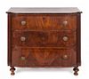 An English Chest of Drawers Height 34 1/2 x width 39 x depth 22 inches.
