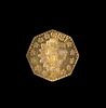 A United States 1880 Octagonal Indian Head: California Half-Dollar Gold Coin