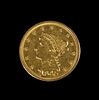 A United States 1845 Liberty Head $2.50 Gold Coin