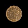 A United States 1854-O Liberty Head $2.50 Gold Coin