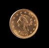 A United States 1879 Liberty Head $2.50 Gold Coin