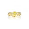 Tiffany & Co. Fancy Intense Yellow Diamond Wedding Set