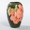Walter Moorcroft Pottery Poppy Vase