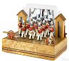 Baranger electric animated wooden soldiers store