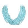 An Aquamarine Bead Necklace