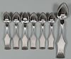 7 Spears KY Coin Silver Spoons