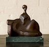 AFTER HENRY MOORE (1898-1986): FIGURE