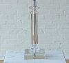 ARCHIMEDE SEGUSO / MURANO COLUMN-FORM GLASS TABLE LAMP