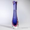 Monumental Glass Face Vase