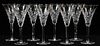 WATERFORD ASHBOURNE WATER GOBLETS EIGHT
