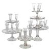 Syllabub Glasses With Six Stands