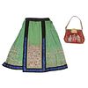Chinese Silk Purse and Skirt