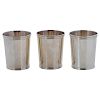 Six Sterling Julep Cups