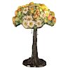 Pairpoint Puffy Apple Blossom Lamp