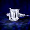 Van Cleef & Arpels 3.33-Carat E-IF Diamond Ring