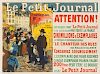 Pierre Gourdault, (French, 1880-1915), Le Petit Journal: Attention!, 1910-1915