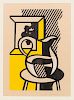 Roy Lichtenstein, (American, 1923-1997), Picture and Pitcher, 1981