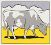 Roy Lichtenstein, American, (1923 - 1997), Cow Triptych: Cow Going Abstract (set of 3), 1982