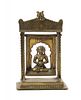An Indian Brass Shiva Shrine