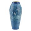 A.F. SIMPSON; NEWCOMB COLLEGE Tall scenic vase