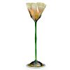 TIFFANY STUDIOS Favrile glass floriform vase