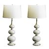 LIGHTOLIER Pair of table lamps