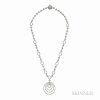 18kt Gold and Diamond Necklace, Leo Pizzo