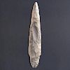 A Hornstone Beavertail Blade, From the Collection of Jan Sorgenfrei, Ohio