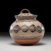 Tesuque Lidded Pottery Jar